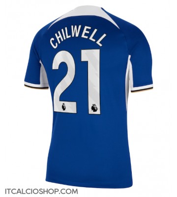 Chelsea Ben Chilwell #21 Prima Maglia 2023-24 Manica Corta